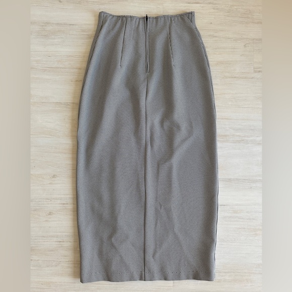 NWOT Vintage All that Jazz Gray Midi Skirt Set - Picture 6 of 7